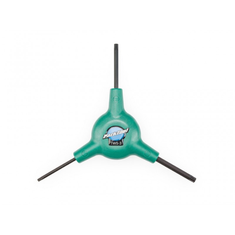 PARK TOOL TWS-3 CLÉ ALLEN TRIPLE TORX T10-T25-T30