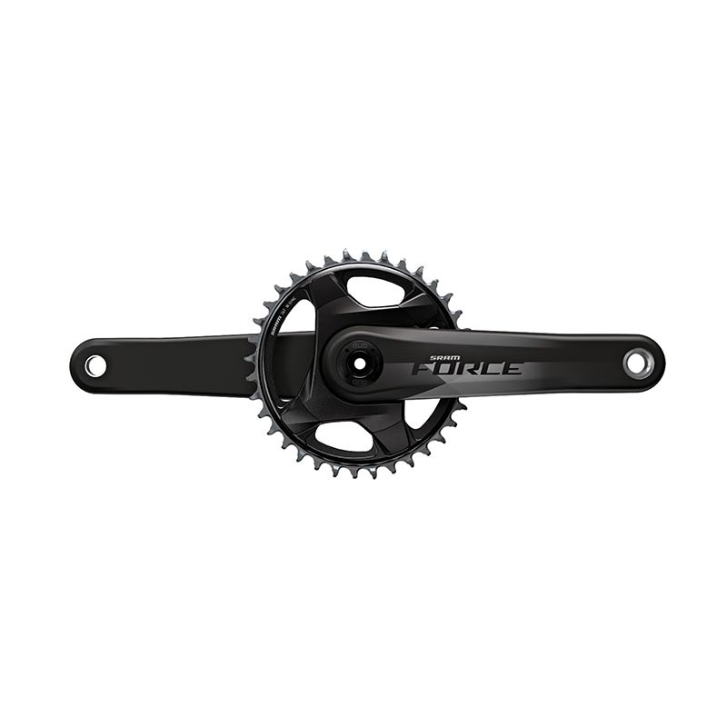 PÉDALIER ET PLATEAU SRAM FORCE D1 DUB 170mm 40T 107 BCD POUR CANNONDALE AI NOIR SANS TASSES