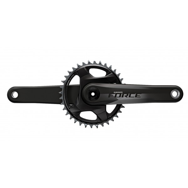 JGO. PÉDALIER SRAM FORCE D1 DUB 172,5 mm 40T 107 BCD POUR CANNONDALE AI NOIR SANS CUPS