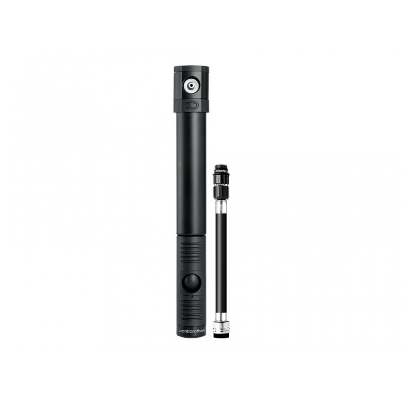 GONFLEUR À MAIN CRANK BROTHERS KLIC HV MIDNIGHT EDITION