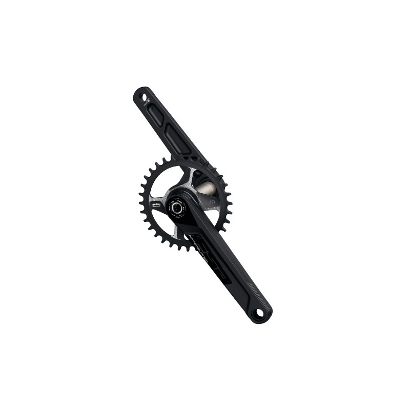 FSA AFTERBURNER MODULAIRE MEGAEXO DIECT MOUNT 170mm 32T 12V NOIR PÉDALIER ET PLATEAU EN ALUMINIUM