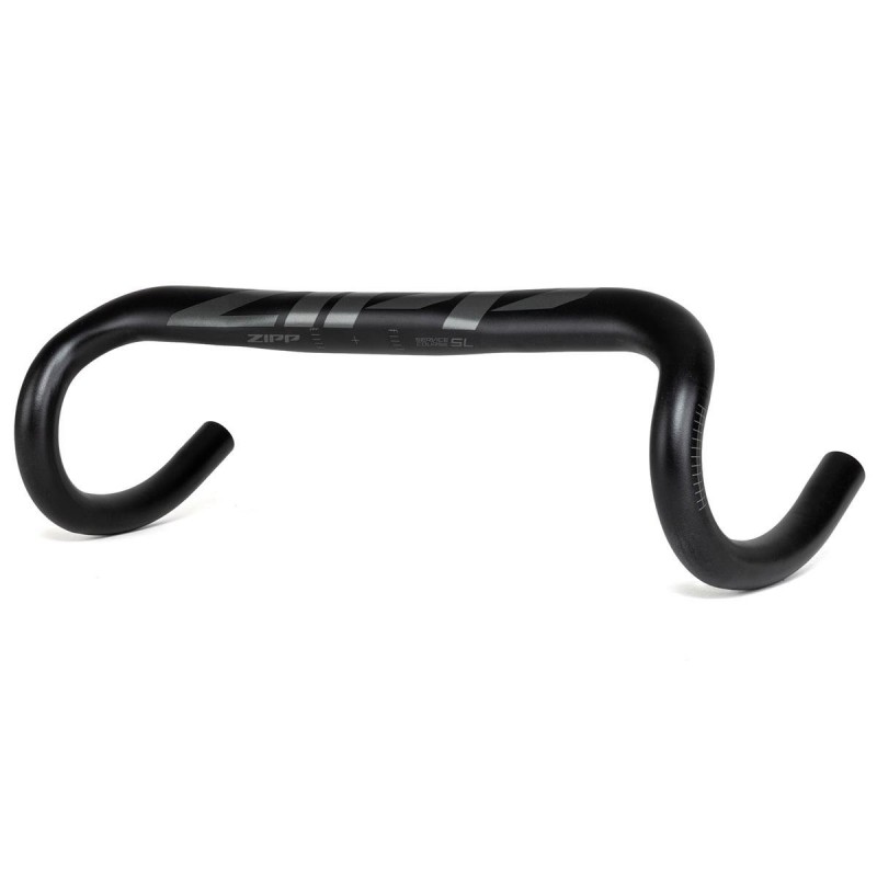 ZIPP SERVICE COURSE SL 70 GUIDON ERGONOMIQUE 400 mm 31.8 ALUMINIUM NOIR MAT LOGO BRILLANT
