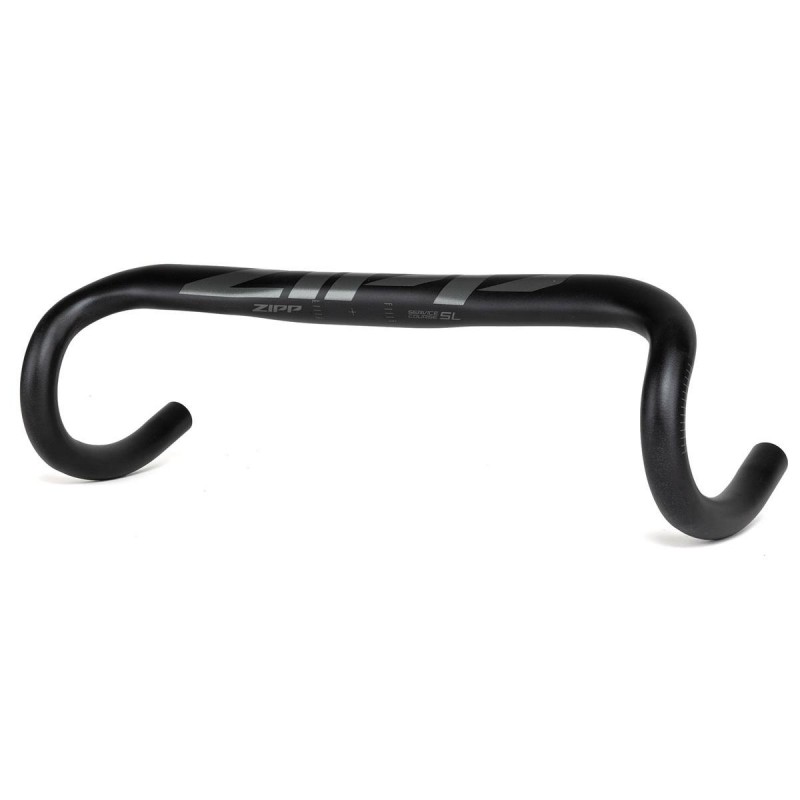 ZIPP SERVICE COURSE SL 70 GUIDON ERGONOMIQUE 420 mm 31.8 ALUMINIUM NOIR MAT LOGO BRILLANT
