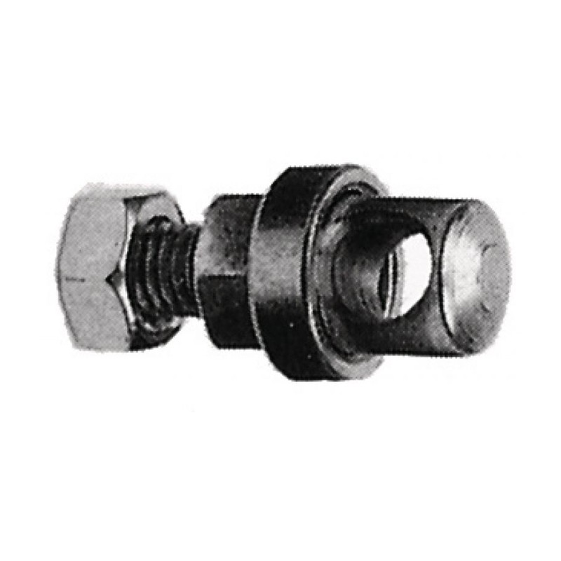 BOULON POUR GAINE M5x12mm GALVANISÉ (10 UNITÉS)