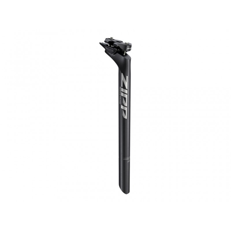 TIGE DE SELLE ZIPP S COURSE 31.6 350 20MM DEGRE NOIR / LOGO GRAVE B2-AL6061