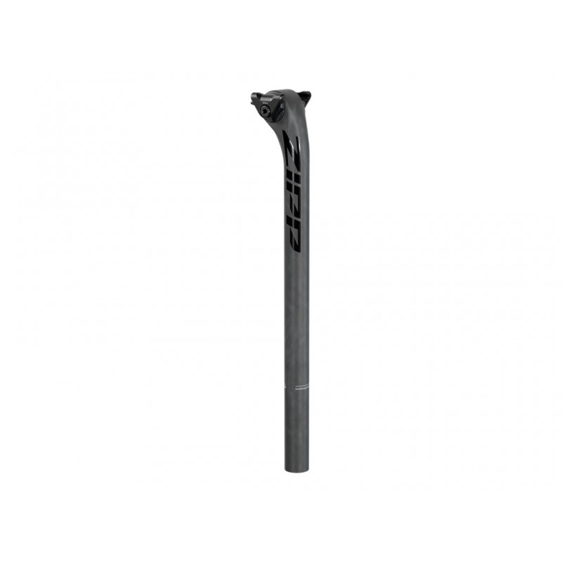 TIGE DE SELLE ZIPP SL SPEED 31.6 400 20 OFFSET CARBONE NOIR MAT / LOGO NOIR B2 - CARBONE UNIDIRECTIONNEL