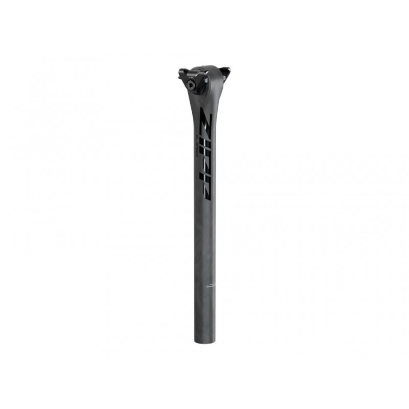 TIGE DE SELLE ZIPP SL SPEED 31.6 400 0 CARBONE OFFSET NOIR MAT / LOGO NOIR B2 - CARBONE UNIDIRECTIONNEL