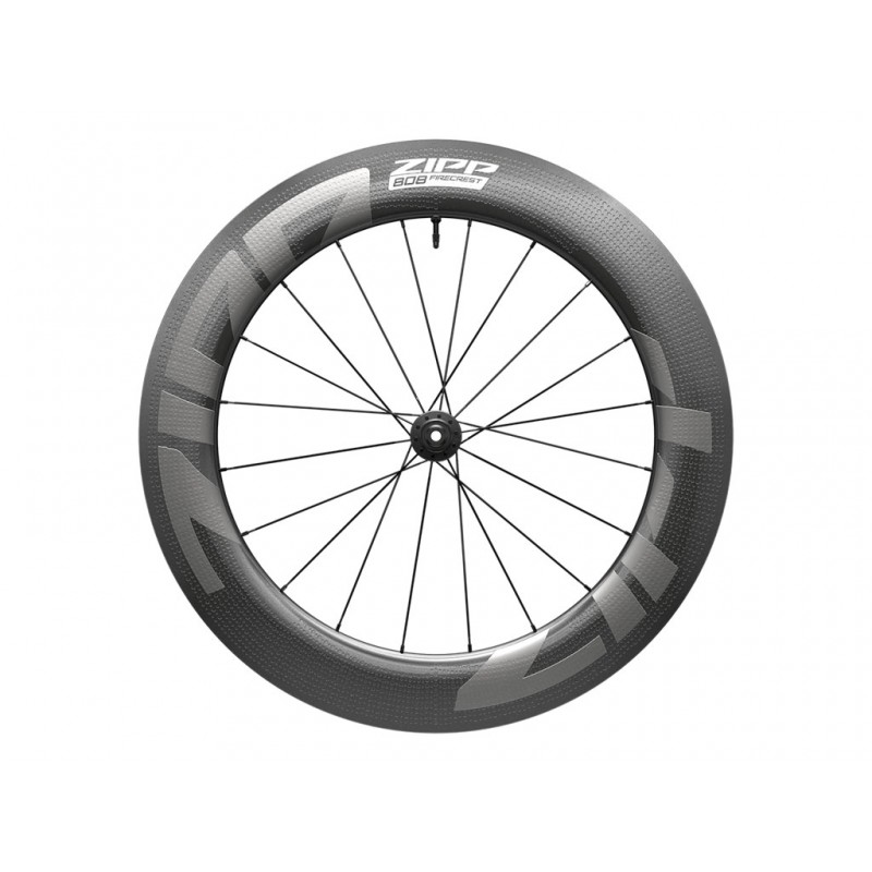 ZIPP 808 FC TUBELESS DISC CL ROUE AVANT 12X100 20 RAYONS (ZR1 DISC) 80MM (INT 23MM) B1