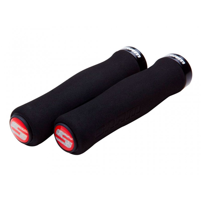 SRAM LOCKING GRIP CONTOUR FOAM 129MM NOIR/NOIR