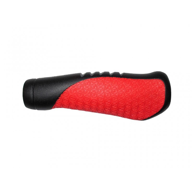 POIGNÉES SRAM COMFORT NOIR/ROUGE 133MM