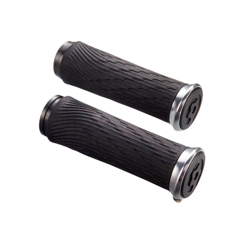 POIGNÉES DROITES SRAM POUR GRIPSHIFT LOCK-ON ARGENT (TOUTES)