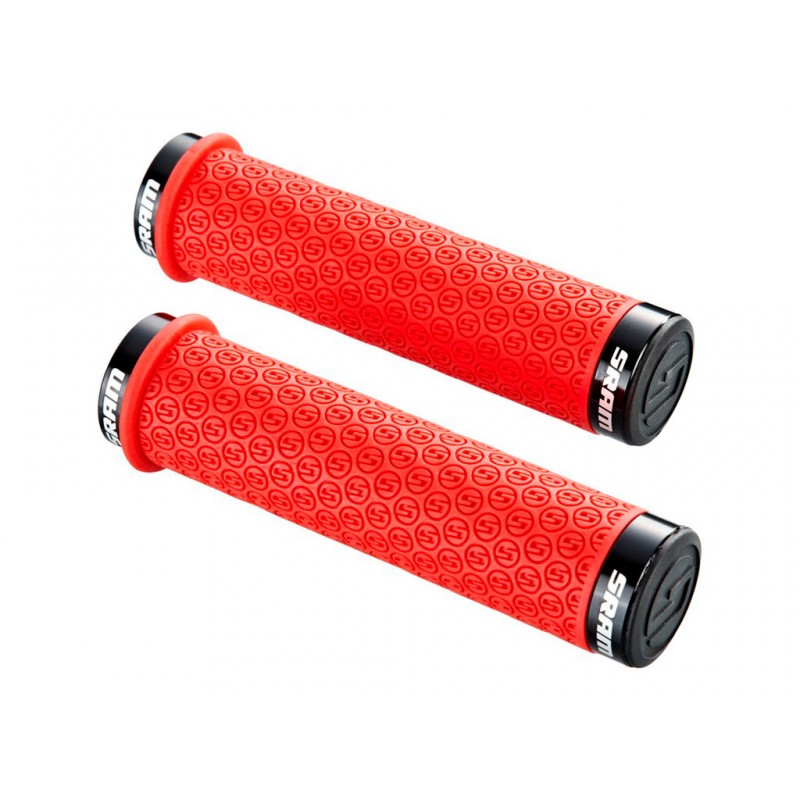 GRIP SILICONE DH SRAM ROUGE
