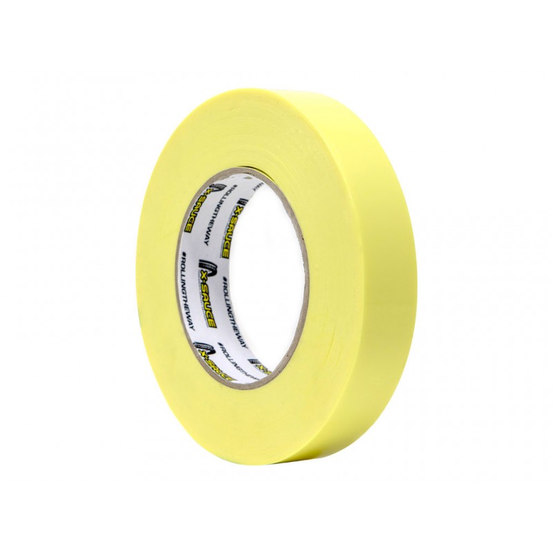 X-SAUCE RUBAN JAUNE 27MMX66M TUBELIZE (EPAIS)