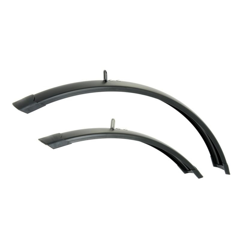 Garde-boue Alu Pletscher Fender Sport R50 24-26", noir, largeur 50mm