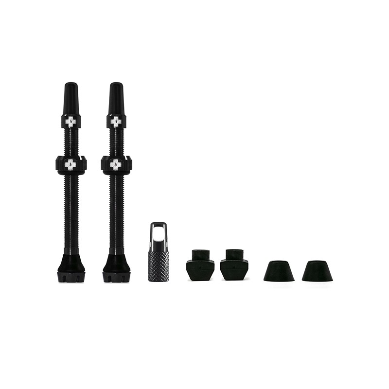 VALVE SET MUC-OFF V2 TUBELESS 60mm NOIR