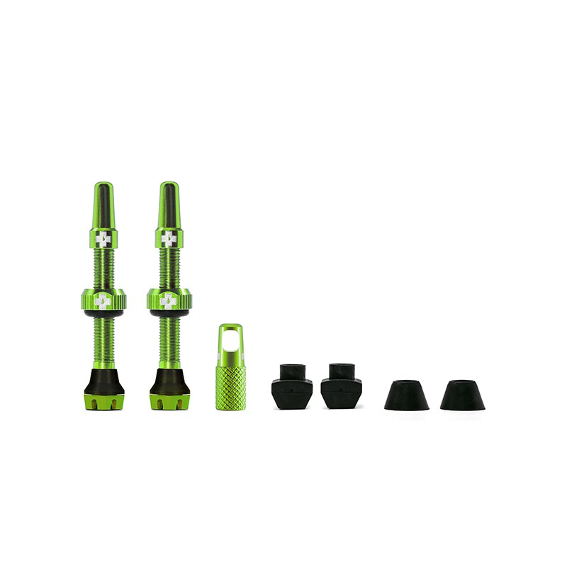 VALVE SET MUC-OFF V2 TUBELESS 44mm VERT