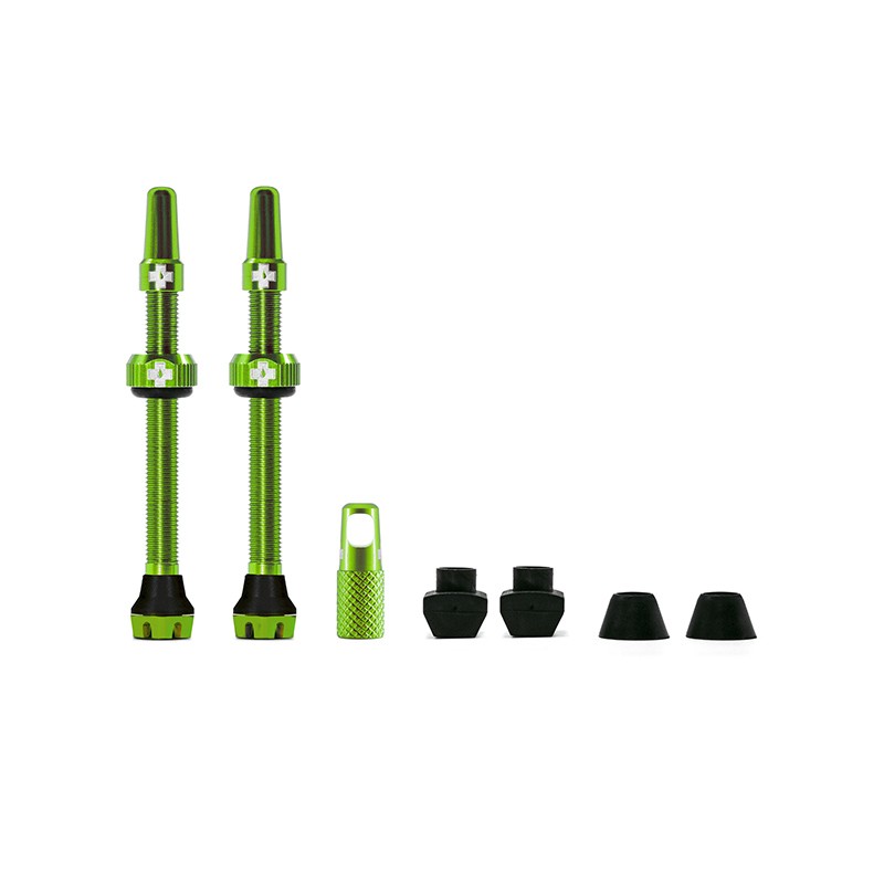VALVE SET MUC-OFF V2 TUBELESS 60mm VERT