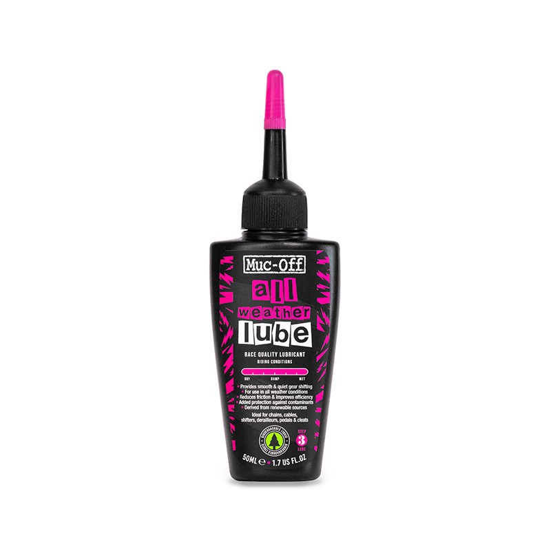 MUC-OFF HUILE LUBRIFIANTE TEMPS SEC/HUMIDE 50ml