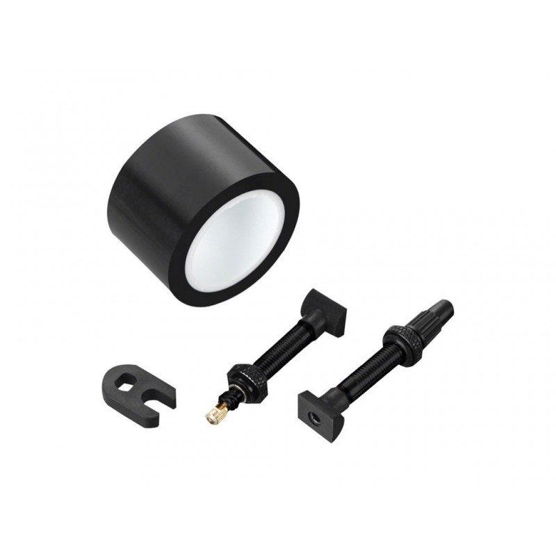KIT ZIPP TAPE TUBELESS 23mm 2 VALVES PRESTA 60mm