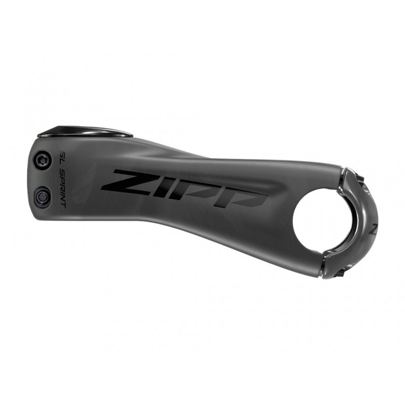 ZIPP SL SPRINT 31.8 1-1/8 POTENCE 100MM 12º CARBONE MAT/ LOGO NOIR A3 - CARBONE UNIDIRECTIONNEL
