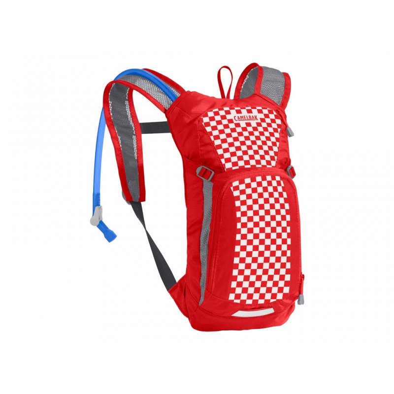 CAMELBAK MINI MULE RACING CARREAUX ROUGE 1.5L
