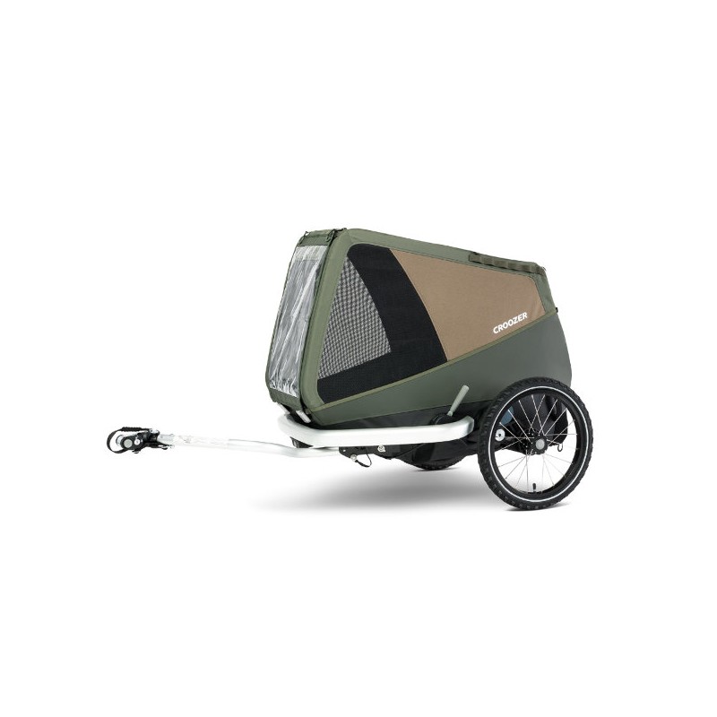 REMORQUE CROOZER CHIEN ENNA VERT