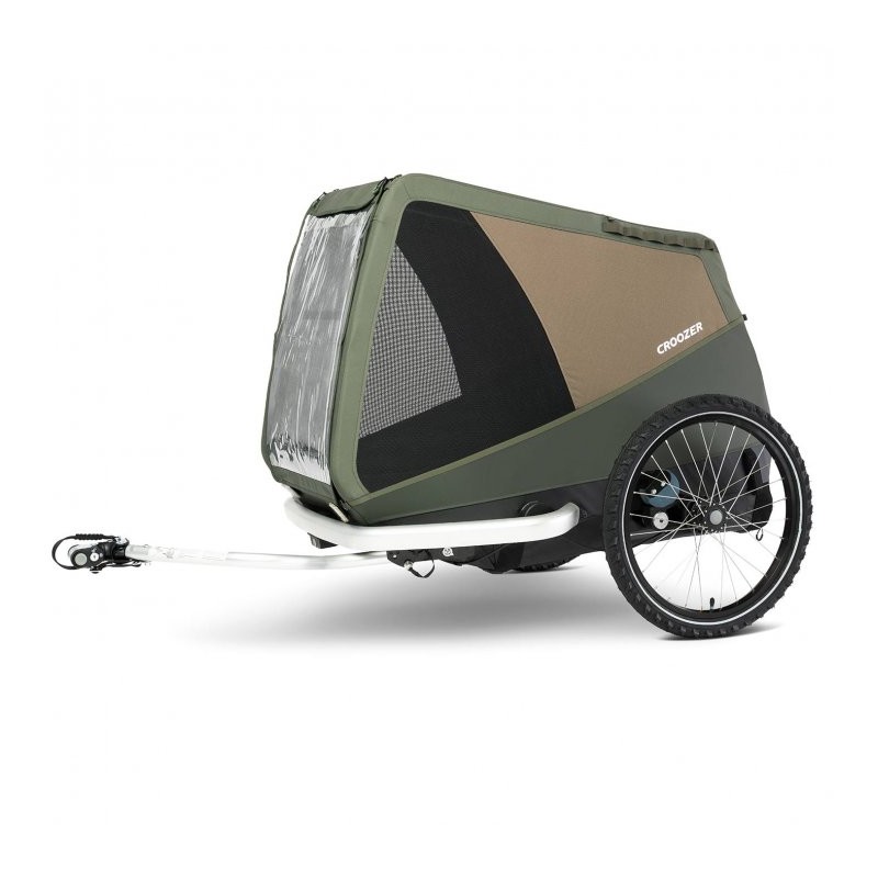 REMORQUE CROOZER CHIEN TAMMO VERT