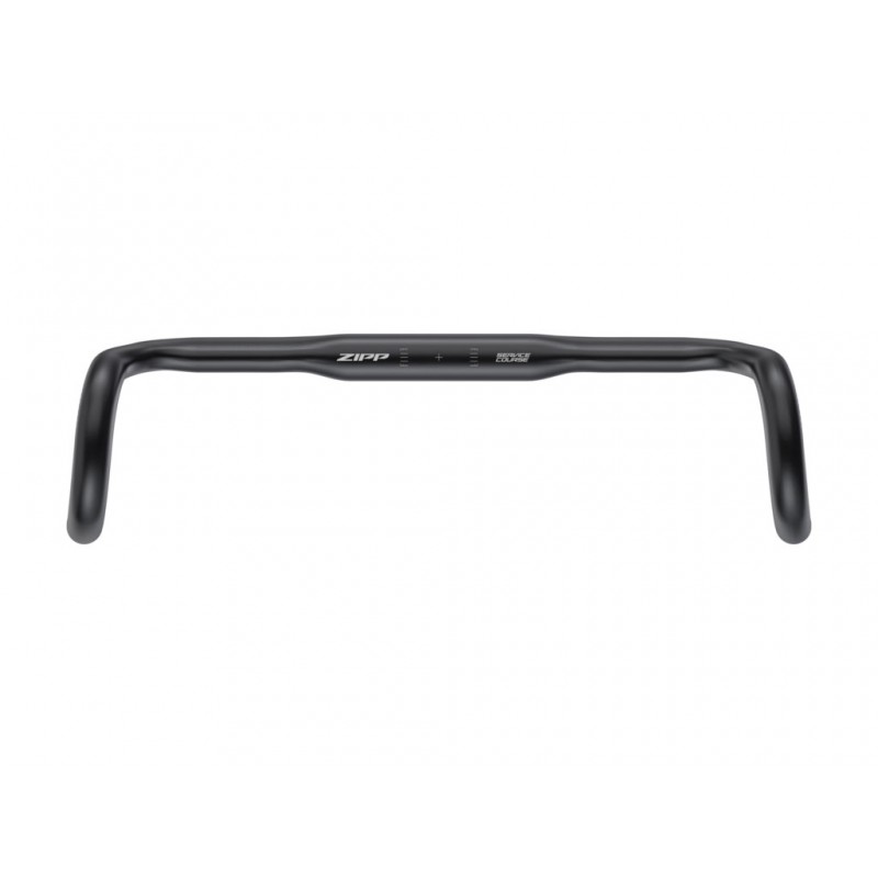 ZIPP S COURSE 70 XPLR 46 31.8 GUIDON NOIR / LOGO GRAVÉ A2 -AL6061