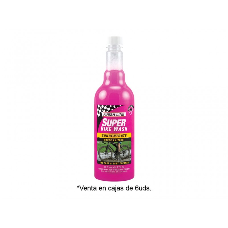 FINISH LINE SUPER BIKE WASH NETTOYANT CONCENTRÉ 16 Oz