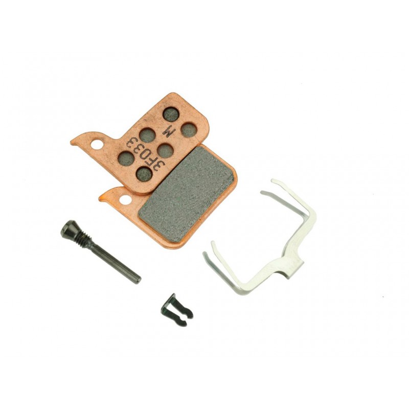SRAM PLAQUETTE DE FREIN ROUTE ROUGE/LEVEL TLM/ULT SINT/ACIER (PUISSANTE)