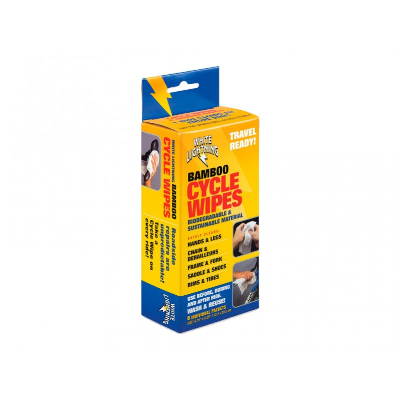 WL BAMBOU CYCLE LINGETTES 6 UNITÉ
