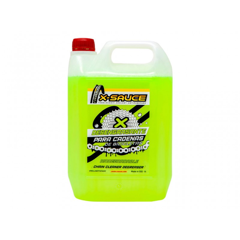 X-SAUCE DÉGRAISSANT POUR CHAÎNES 5L (FLUOR)