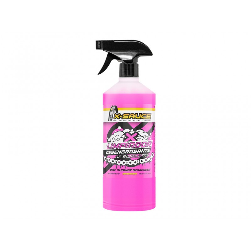 X-SAUCE NETTOYANT DÉGRAISSANT POUR VÉLO 900 ML (ROSE)