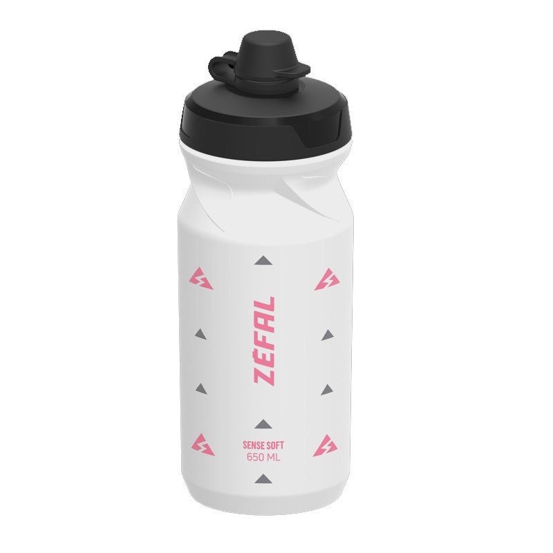 ZEFAL SENSE SOFT 65 BOUTEILLE SANS BOUE COUVERCLE BLANC 650ml