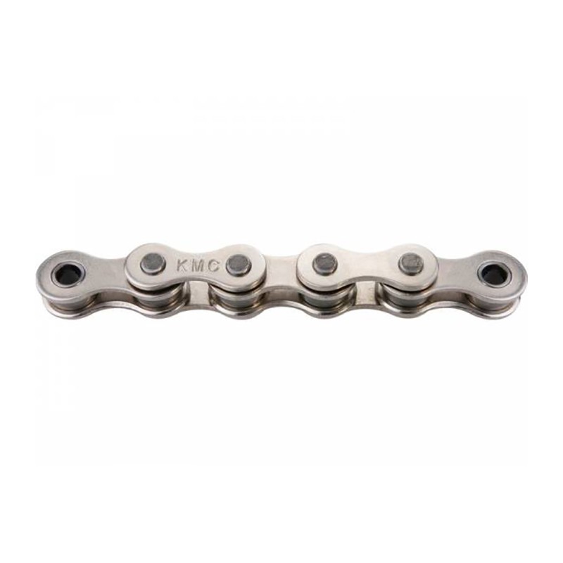 CHAINE ETROITE KMC B1 1/2x3/32 112 MAILLONS 1V ARGENT
