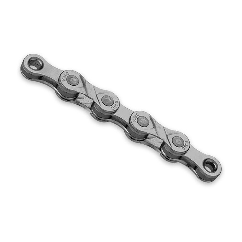 CHAINE E-BIKE KMC E8 EPT 122 MAILLONS 8V ARGENT