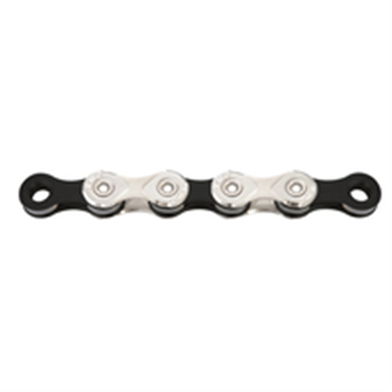 CHAINE KMC X10 116 MAILLONS 10V CHROME NOIR (25U)