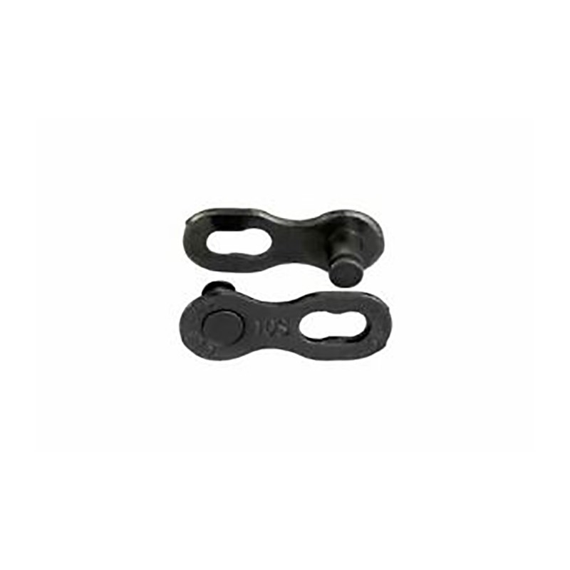 CONNECTEUR CHAINE KMC DLC 10R 1/2x11/128 10V NOIR (2 UNITÉS)