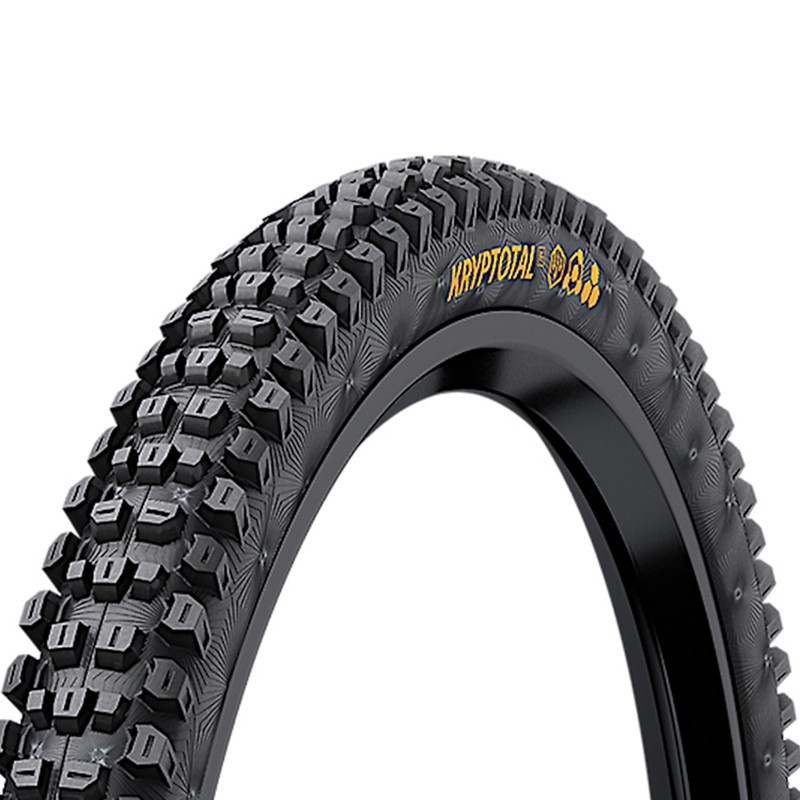 COUVERCLE CONTINENTAL KRYPTOTAL ENDURO AVANT. 27.5x2.40 SOUPLE COMP. TUBELESS READY PLIABLE NOIR 60-584