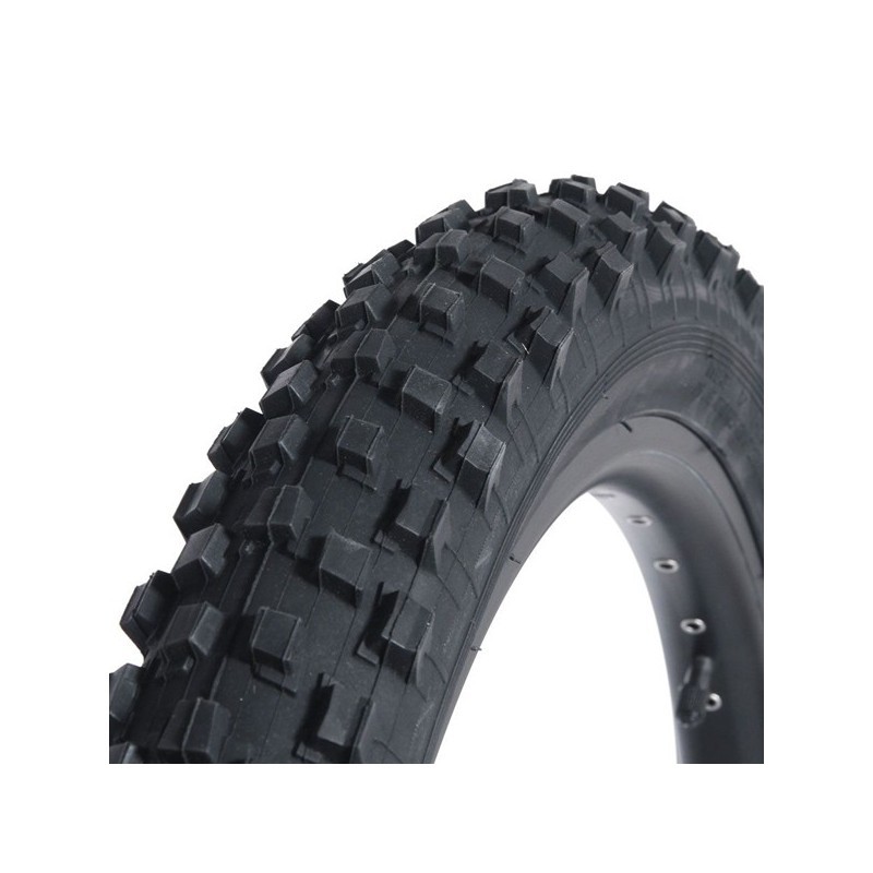 PNEU QU-AX HARD RAZORBACK 24x3.0 POUR MONOCYCLE DE DESCENTE NOIR 75-507