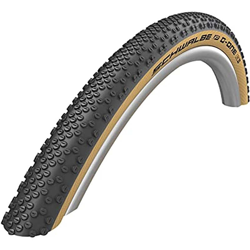 PNEU SCHWALBE G-ONE BITE 28x1.50/700x40C HS473 PERF R-GUARD ADDIX TUBELESS FOLDED.NE/MARRON 40-622