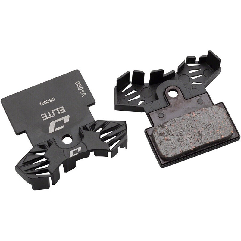 JEU DE PLAQUETTES DE FREIN SEMI-METALLIQUES REFROIDISSEMENT JAGWIRE ELITE P.XTR/DEORE XT/SLX/DEORE/ALFINE/ROAD/CX