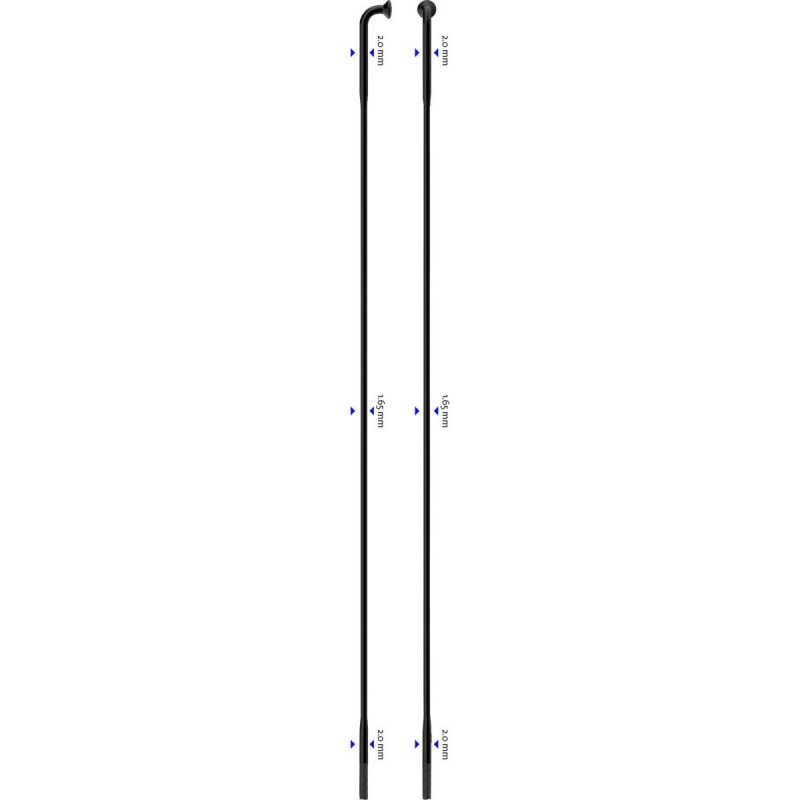CRANK BROTHERS RADIO SAPIM D-LIGHT J-BEND 292MM**