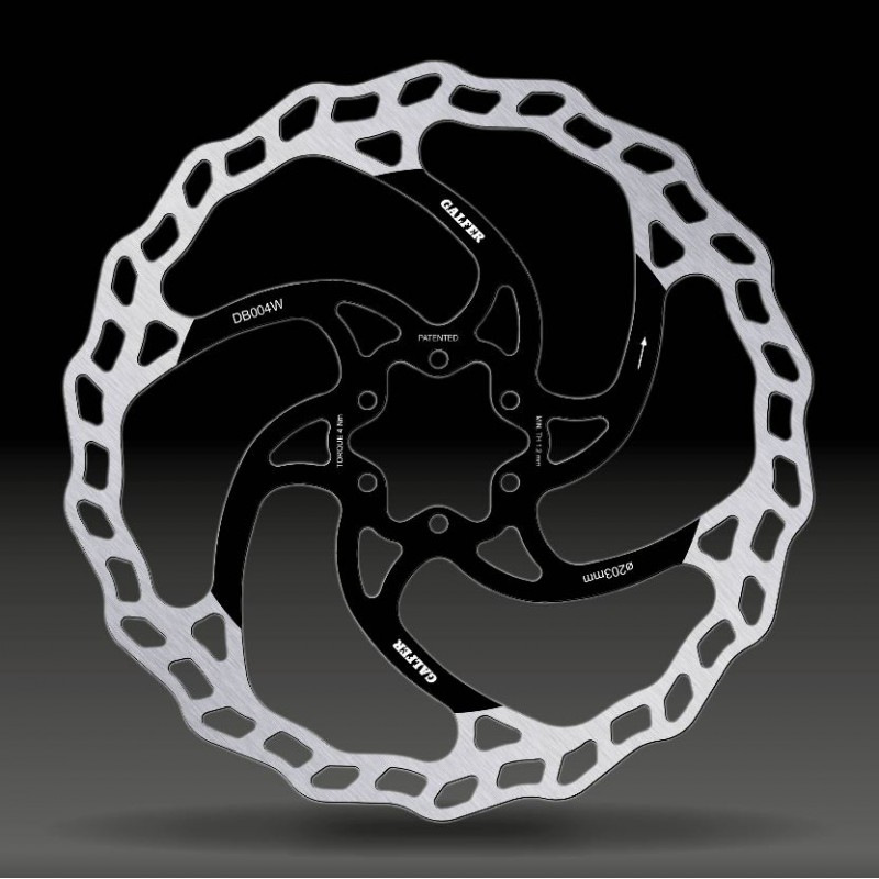DISQUE DE FREIN A DISQUE VTT GALFER WAVE 180X1.8MM