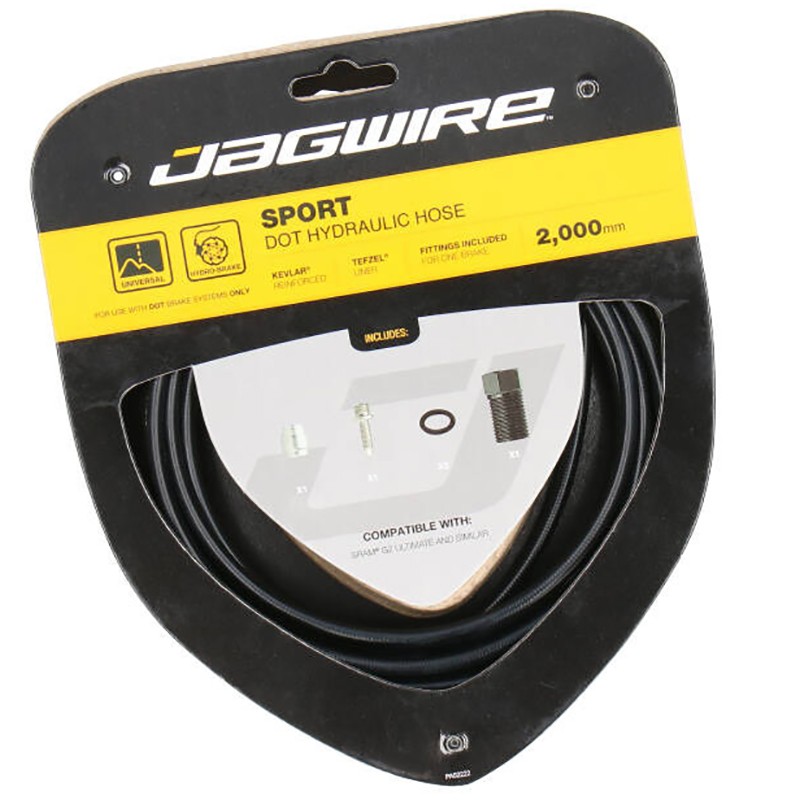 KIT DURITES HYDRAULIQUES JAGWIRE SPORT POUR SHIMANO XTR M975 NOIR