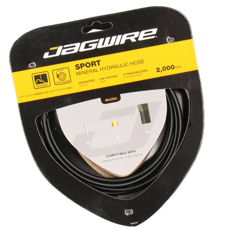 KIT DURITES MINÉRALES HYDRAULIQUES JAGWIRE SPORT POUR SHIMANO XTR M9110 NOIR