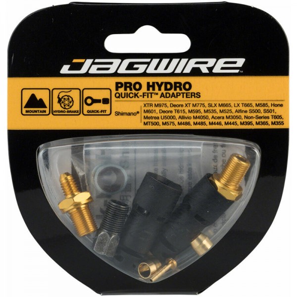 KIT OVALES/PINS/ÉCROUS JAGWIRE POUR TUYAU SHIMANO XTR/DEORE/XT/LX/SLX