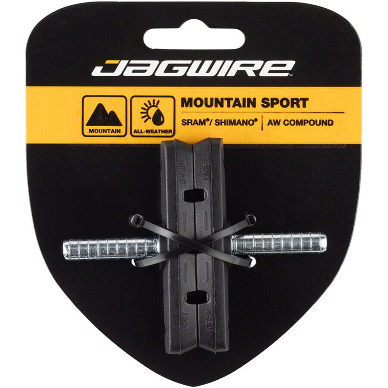 ENSEMBLE DE CHAUSSURES VTT JAGWIRE MOUNTAIN SPORT CANTILEVER 70 mm NOIR