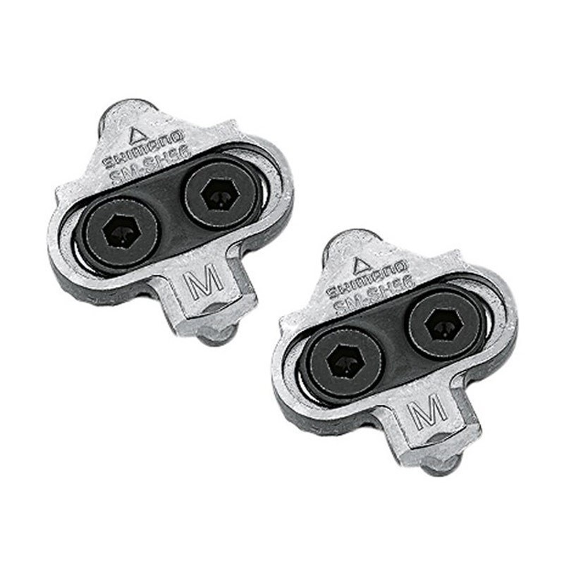 JEU DE TAQUETS SHIMANO SM-SH56 SPD ARGENT