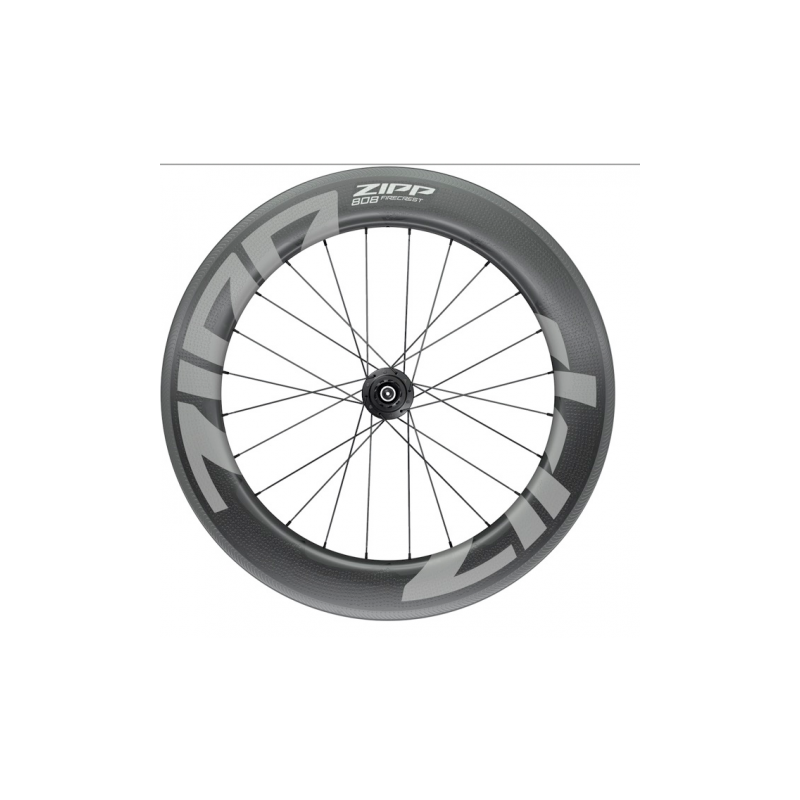ROUE ZIPP 808 FIRECREST TUBELESS ARRIERE QR 135 XDR (JANTE ZR1) 82MM (INT 18MM) ROUE A1